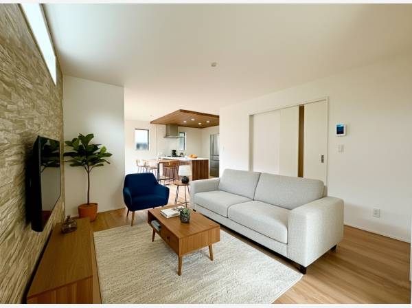 約18帖のLDKスペース※家具などはイメージになります