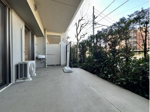 テラスで過ごす休日が楽しみですね