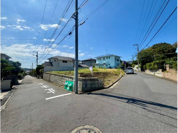 開放的な角地です