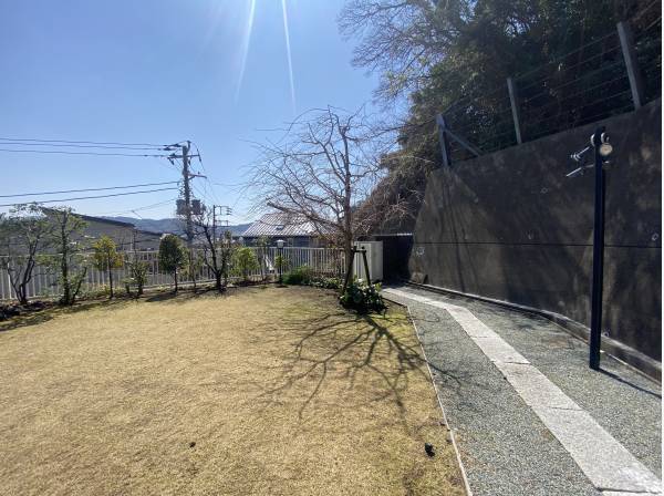 １日を通して幸せを感じられる贅沢なお庭です