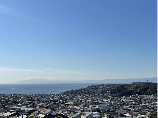 青い海、どこまでも広がる水平線に癒されます