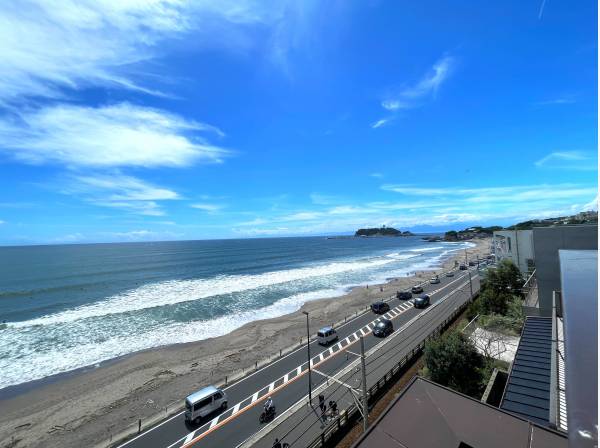 江ノ島方面の眺望