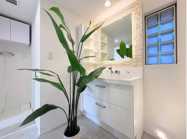 おしゃれなサニタリールーム