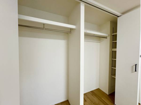 ゆとりのある収納スペース！