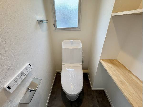 明るく清潔感のあるWC