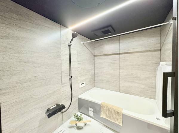 1日の疲れを癒すバスルーム