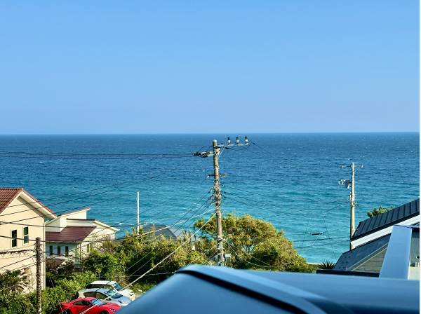 キラキラ光る海が本当に素敵です