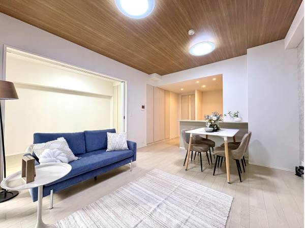 開放的なリビング