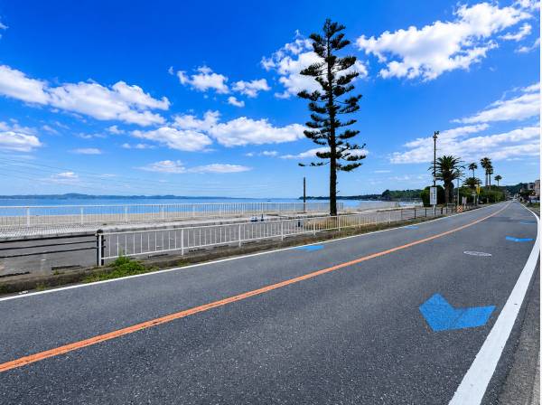 県道215号線沿いの視認性良い立地です。