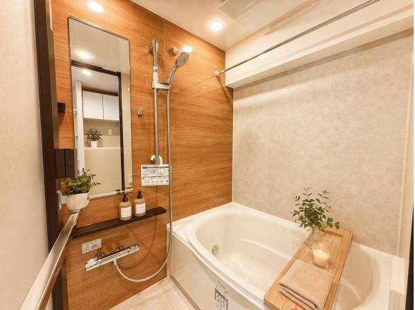 癒しを叶える上質なバスルーム（家具等はCG）