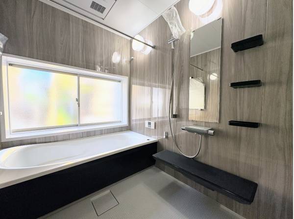 1日の疲れを癒すバスルーム