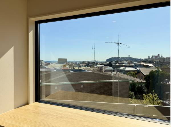 ワークスペースからも抜け感ある眺望！