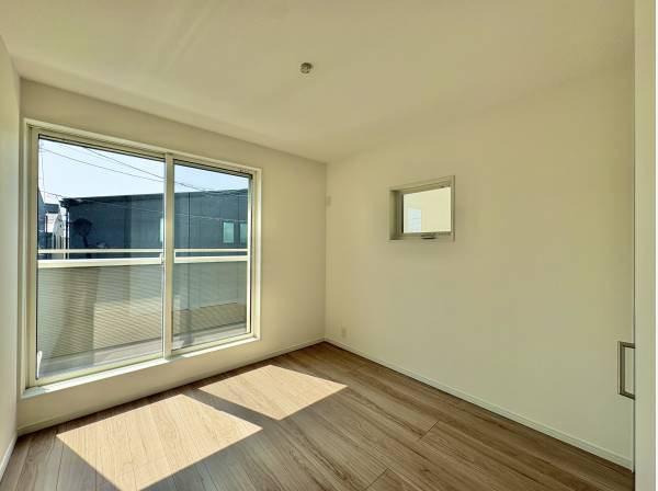 採光が１つのアクセントになり、プライベートな空間に