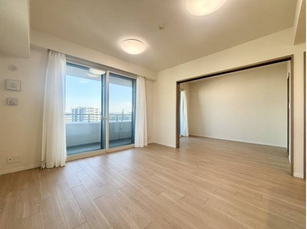 洋室と併せて約20.9帖ございます