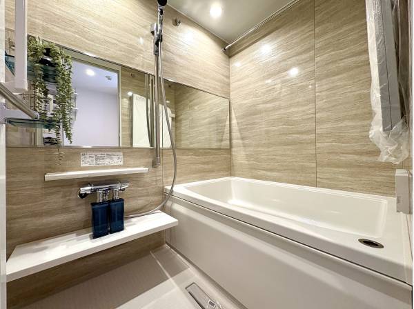 1日の疲れを癒すバスルーム