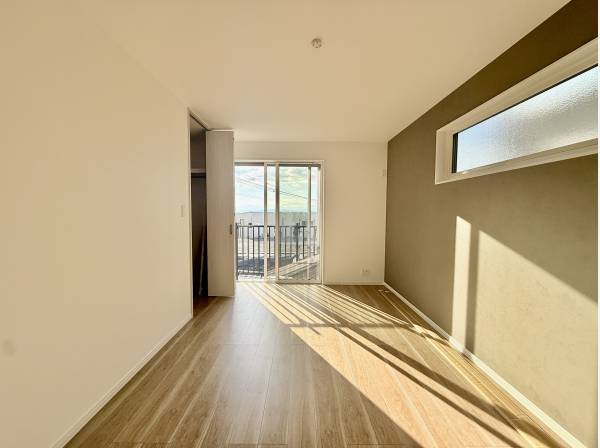 クローゼット完備の居室