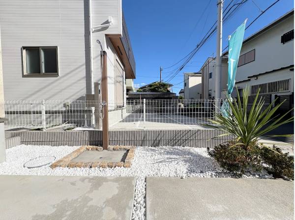 外シャワーも完備