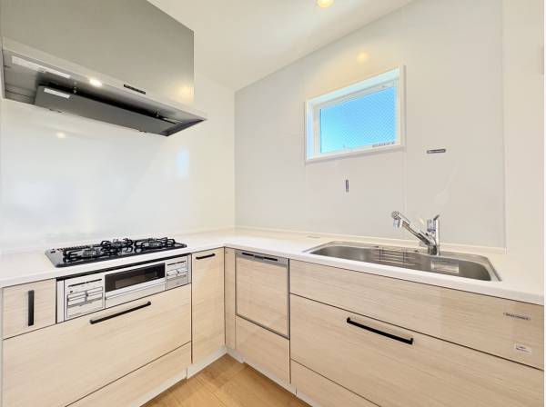 L字型キッチンスペース