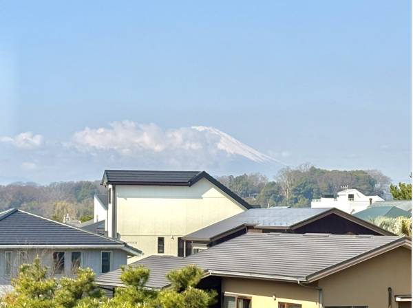 富士山も望むことができます。