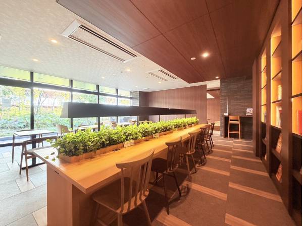 共用部が充実しております（こちらはライブラリーです）