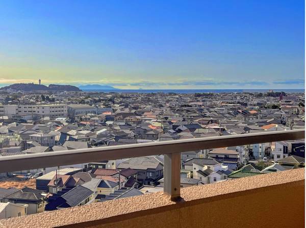 バルコニーからはこの景色