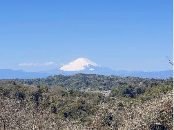 すぐ近くにはこんな場所も♪「関東の富士見百景」 (約80ｍ)
