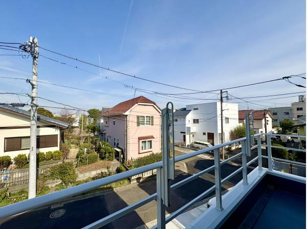 バルコニーは風通し良好！