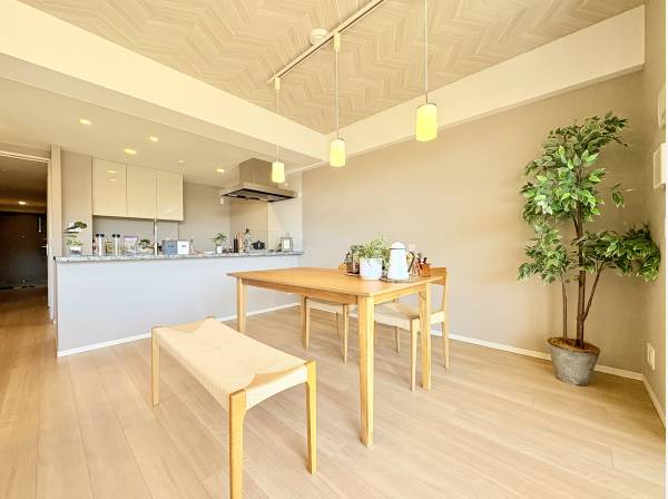 LD部分には冬に嬉しい床暖房を完備