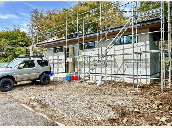 駐車スペースも広く取られています