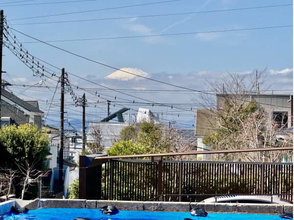 おっ富士山がお目見え♪