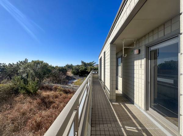 海側には隣家がなくプライバシーが守られた住空間です