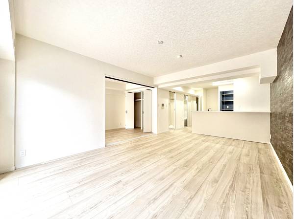 開放的なリビングです。