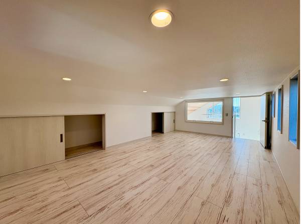 約10帖のロフトスペースの活用方法は様々