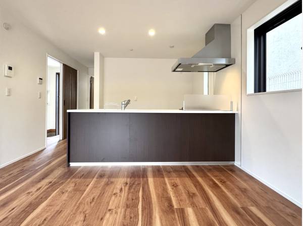 オープンタイプのキッチン