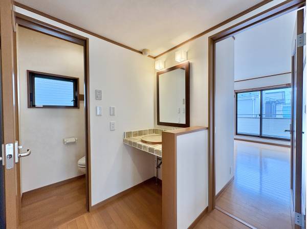 ２階にございます、セカンドサニタリースペースです