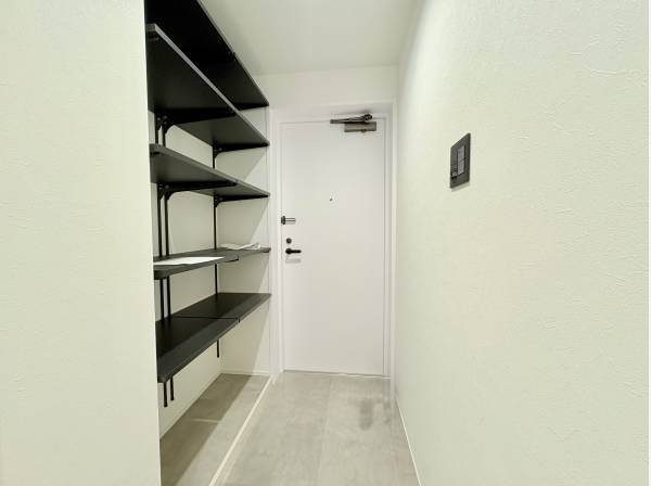 広々と使える玄関収納