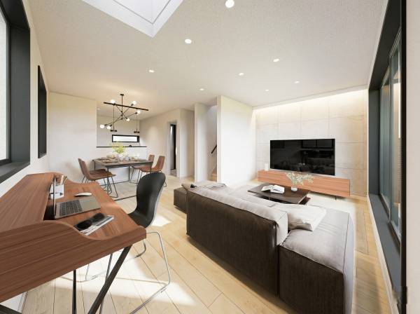 LDKスペースは約19.3を予定しております※イメージパースになります