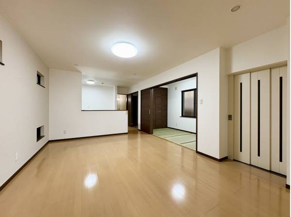 LDKスペースは約17.8帖ございます