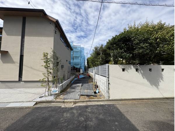 専用通路の入口です
