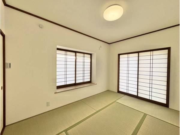 独立した和室はゲスト用としても