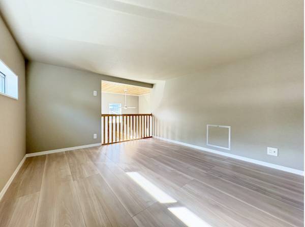 ゆとりある広さのロフトスペース