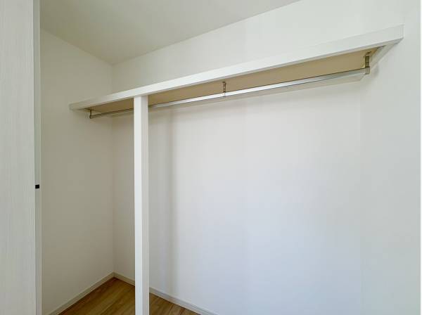 各お部屋、収納もしっかりと完備！