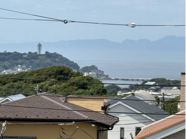 江の島の橋も見えますよ！