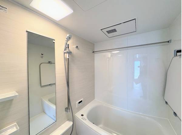 1日の疲れを癒すバスルーム