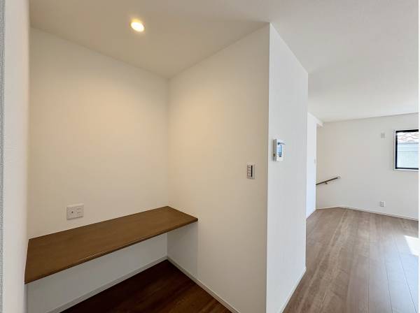 リビングにはディスク付きです。