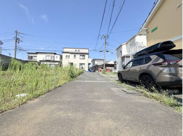 前面道路になります
