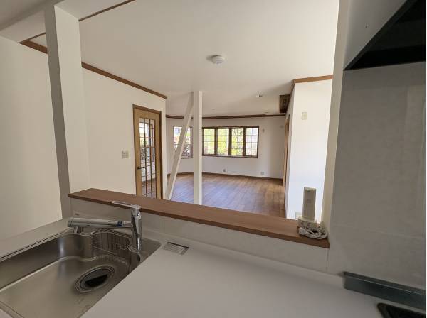 キッチンからの眺めです。