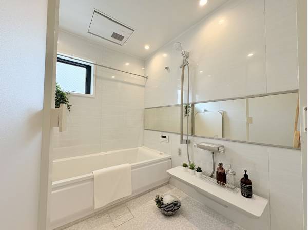 1日の疲れを癒すバスルーム