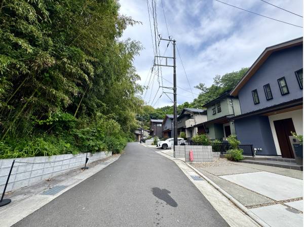 すぐ付近は前期分譲のため美しい雰囲気です