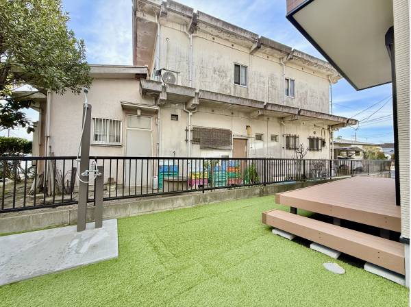 湘南のマストアイテム外シャワー完備